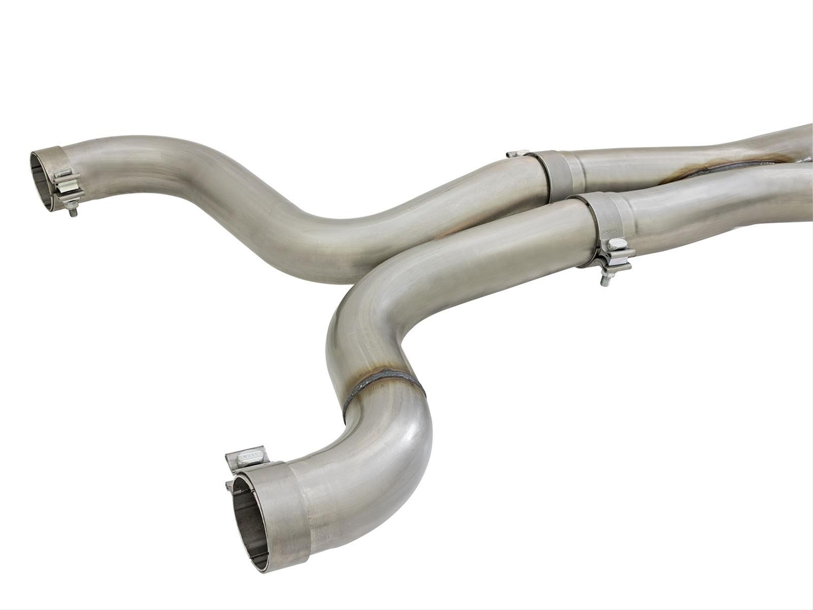 aFe MACH Force XP 3in 304 SS Cat-Back Dual Exhaust w/ Black Tips 16-17 Chevy Camaro SS V8-6.2L thumbnail 9