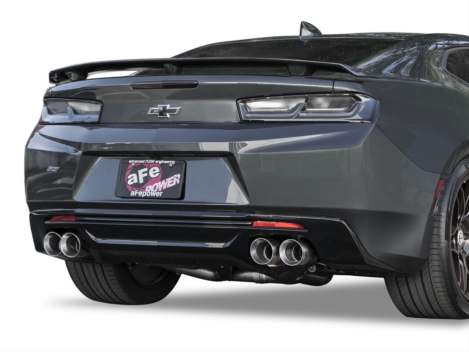 aFe MACH Force XP 3in 304 Stainless Steel Cat-Back Exhaust 16-17 Chevy Camaro SS V8-6.2L thumbnail 3