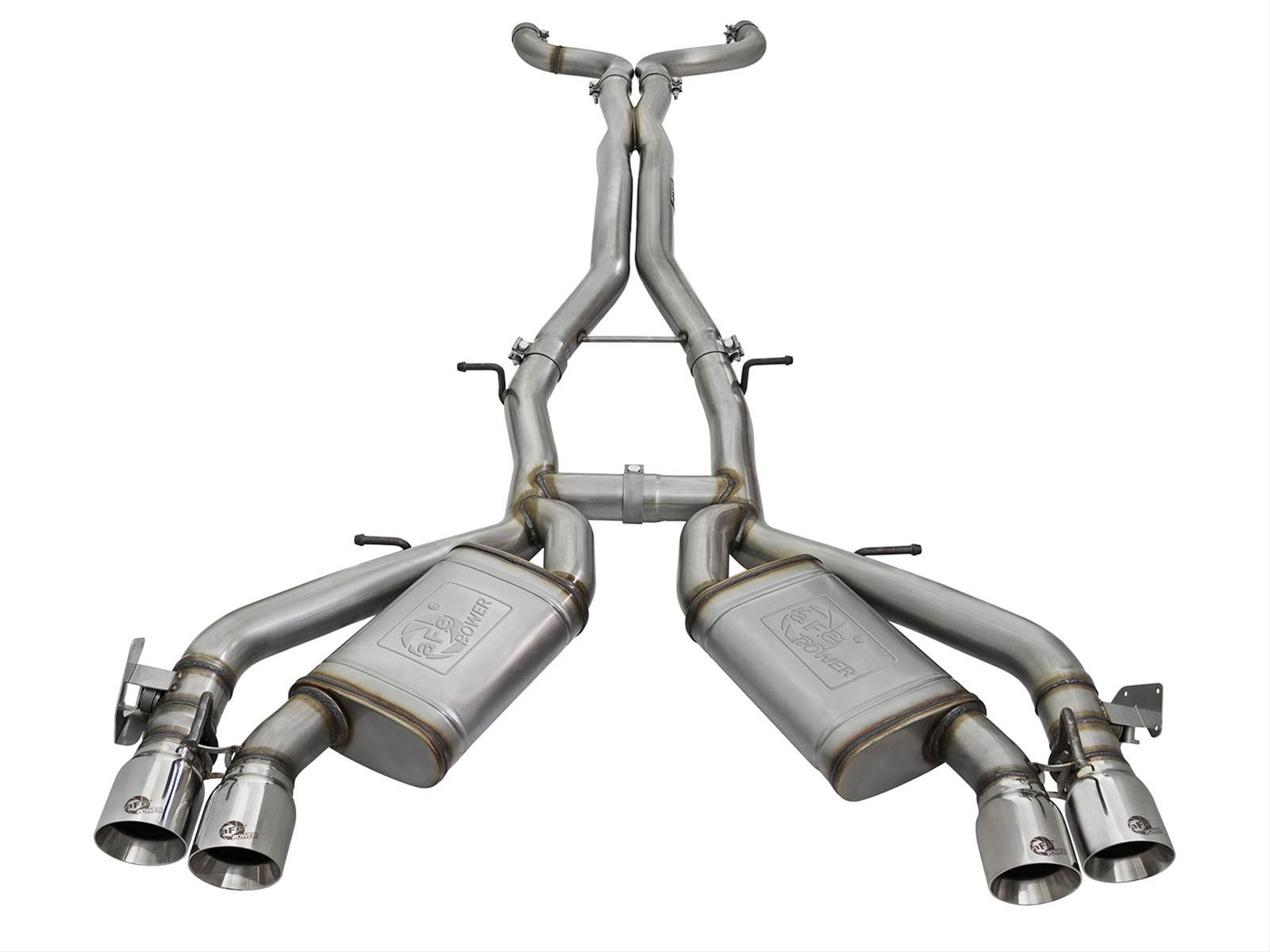 aFe MACH Force XP 3in 304 Stainless Steel Cat-Back Exhaust 16-17 Chevy Camaro SS V8-6.2L thumbnail 9