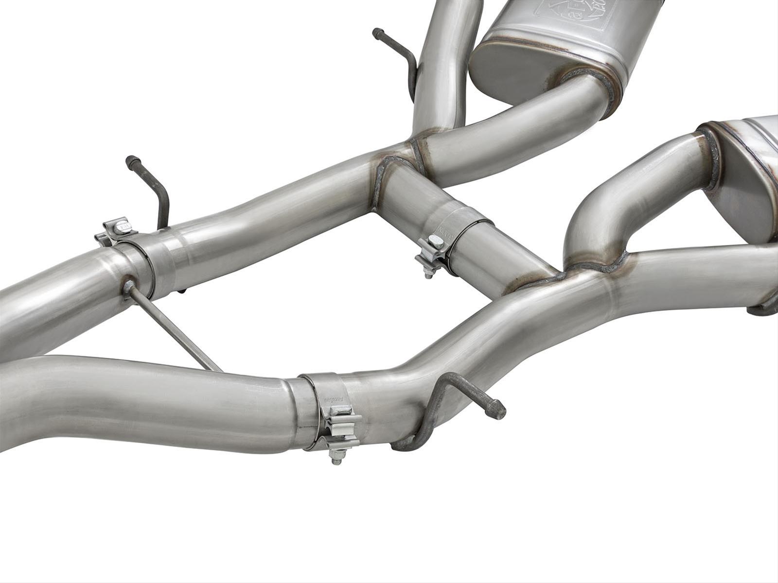 aFe MACH Force XP 3in 304 Stainless Steel Cat-Back Exhaust 16-17 Chevy Camaro SS V8-6.2L thumbnail 8
