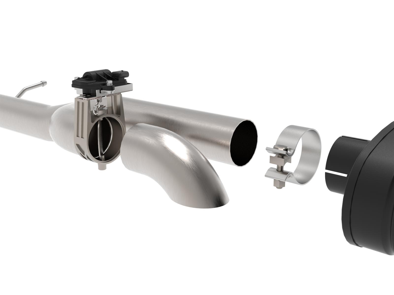 aFe Gemini XV 3in 304SS CB Exhaust w/ Cutout 14-19 GM Trucks 4.3/5.3L w/ Pol Tips - CrewCab/Extended thumbnail 6