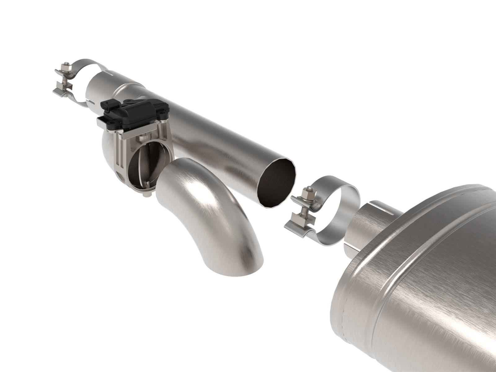 aFe Gemini XV 3in 304 SS Cat-Back Exhaust w/ Cutout 19-21 GM Silverado/Sierra 1500 V8 thumbnail 7