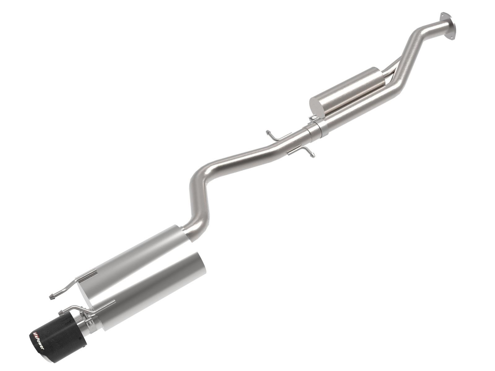 aFe Lexus IS300 01-05 L6-3.0L Takeda Cat-Back Exhaust System- Carbon Fiber Tip thumbnail 4