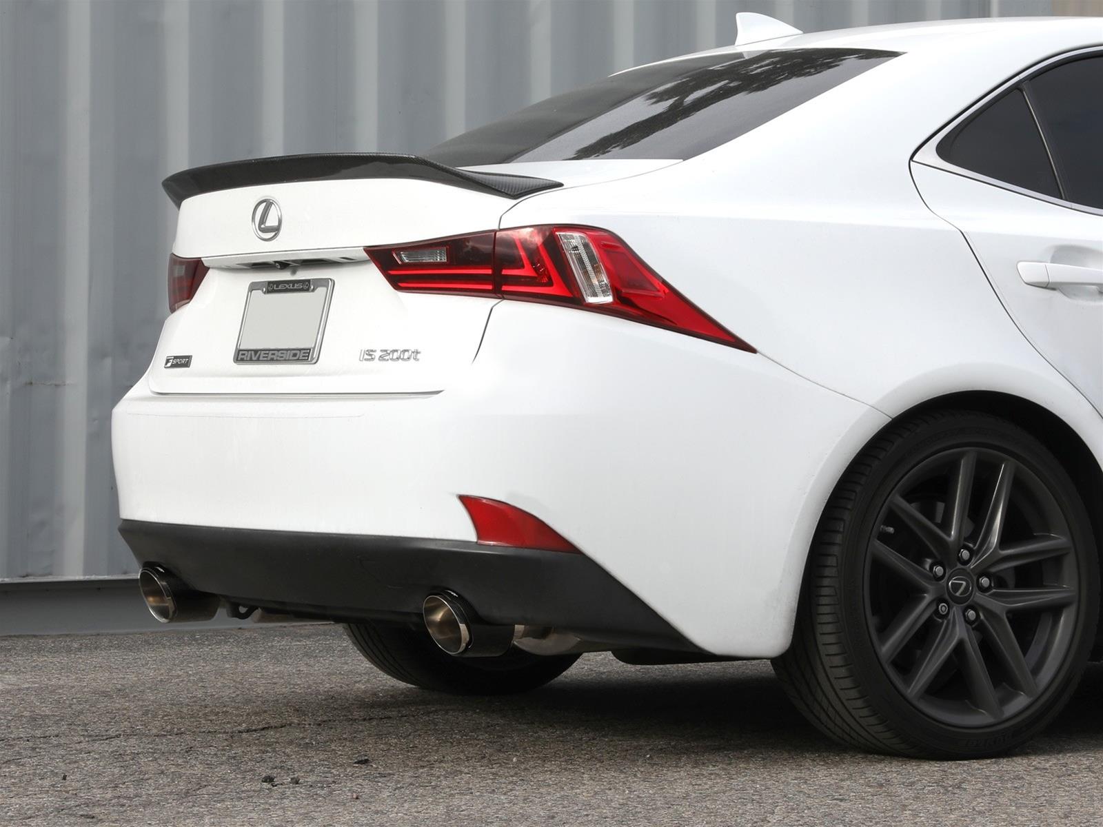 aFe POWER Takeda 16-17 Lexus IS200t L4-2.0L (t) 2.5in-3in 304 SS CB Exhaust - Carbon Fiber thumbnail 3