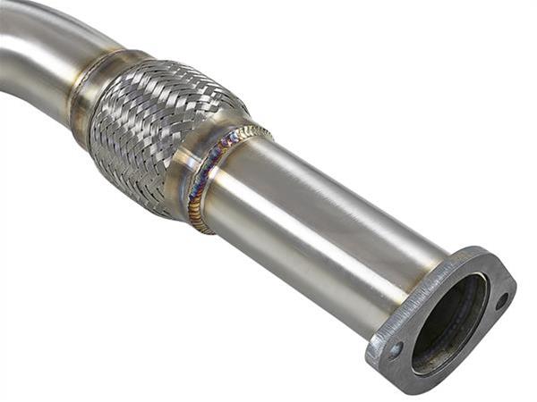 aFe Takeda 2.5in 304 SS Cat-Back Exhaust System w/ Polished Tips 16-18 Infiniti Q50 V6-3.0L (tt) thumbnail 6