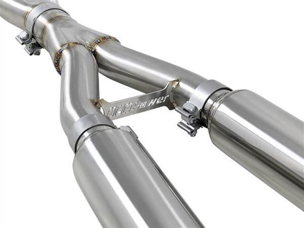 aFe Takeda 2.5in 304 SS Cat-Back Exhaust System w/ Polished Tips 16-18 Infiniti Q50 V6-3.0L (tt) thumbnail 5