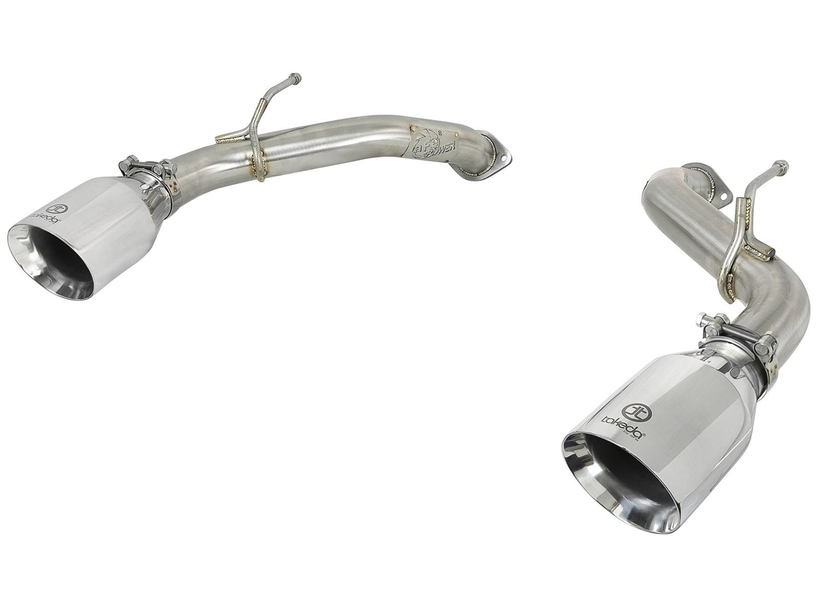 aFe POWER Takeda 2.5in 304 SS Axle-Back Exhaust w/ Polished Tips 17-19 Infiniti Q60 V6-3.0L (tt) thumbnail 5