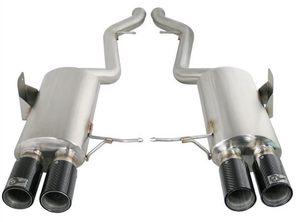 aFe MACH Force XP Exhaust Cat-Back 2.5in Dia Carbon Fiber Tips SS-304 08-13 BMW M3 (E90) V8 4.0L thumbnail 3