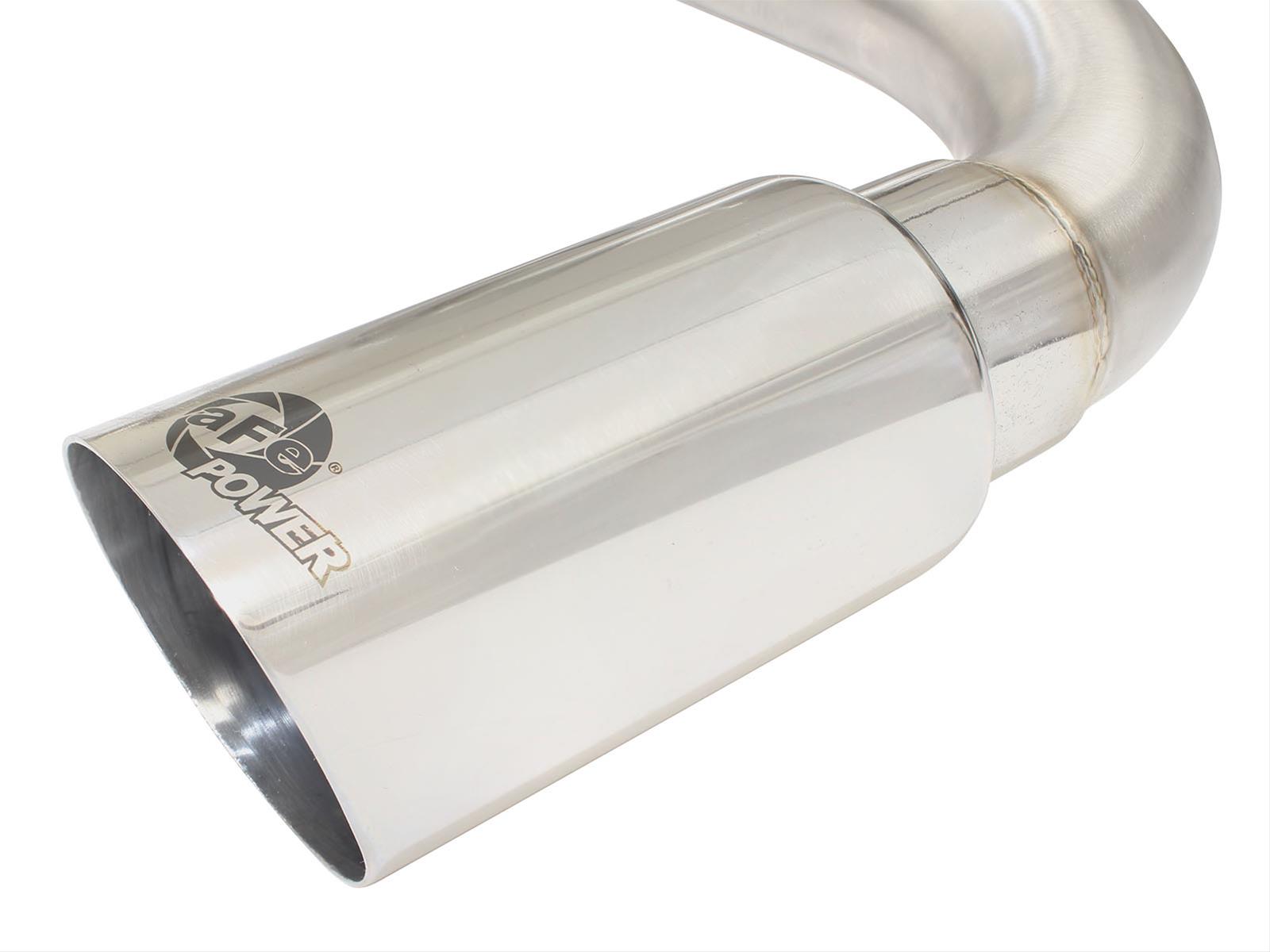 aFe MACH Force XP SS-304 Polish Tip 2.5in Dia Axle Back Exhaust 12-15 BMW 335i (F30) 3.0L (t) thumbnail 7