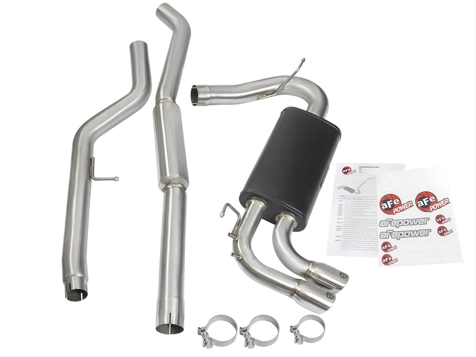 aFe MACH Force XP Exhausts Cat-Back SS-304 w/ Polished Tips 12-16 BMW 328i/428i (F30/F32) (t) N20 thumbnail 4