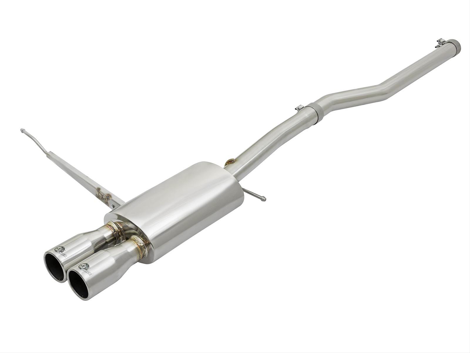 aFe MACH Force XP Exhausts Cat-Back SS-304 14-17 Mini Cooper S Hardtop 2-Door w/ Polished Tips thumbnail 7