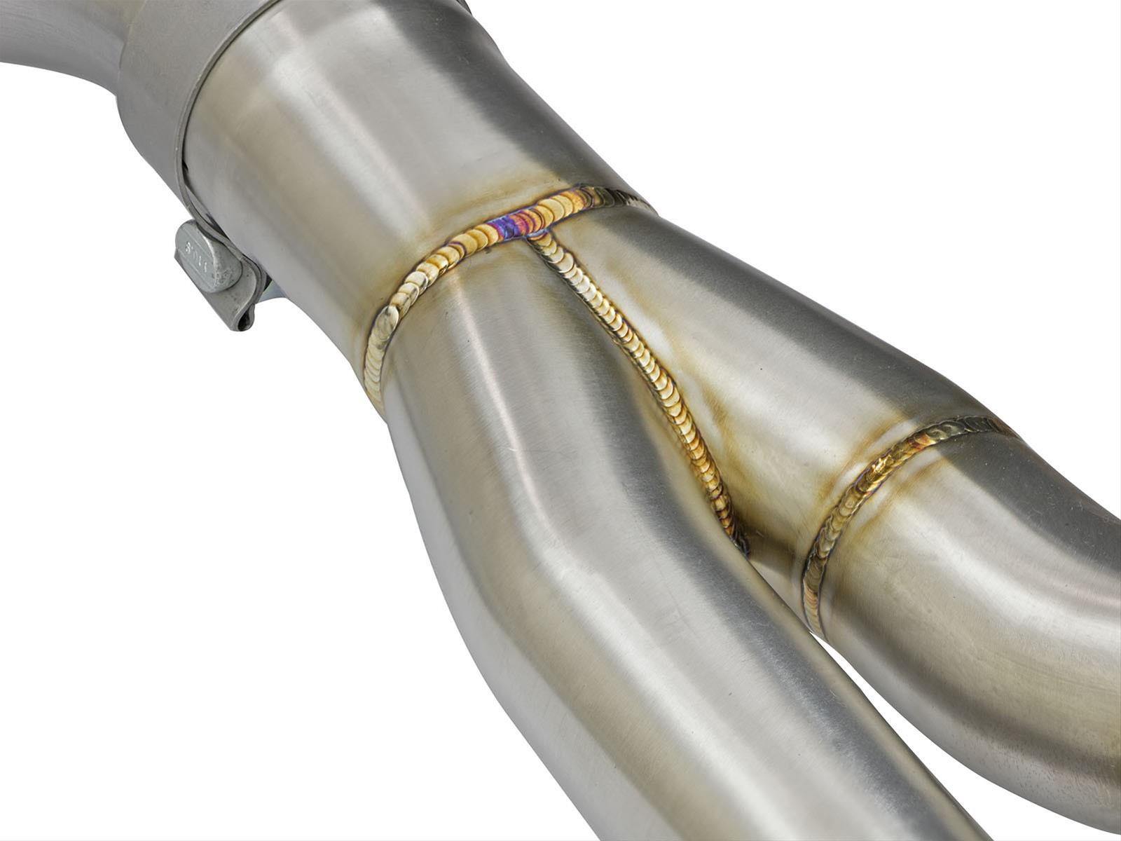 aFe MACH Force XP 3in - 2 1/2in Axle Back 304SS Exhaust w/ Black Tips 16-17 BMW M2 (f87) thumbnail 4