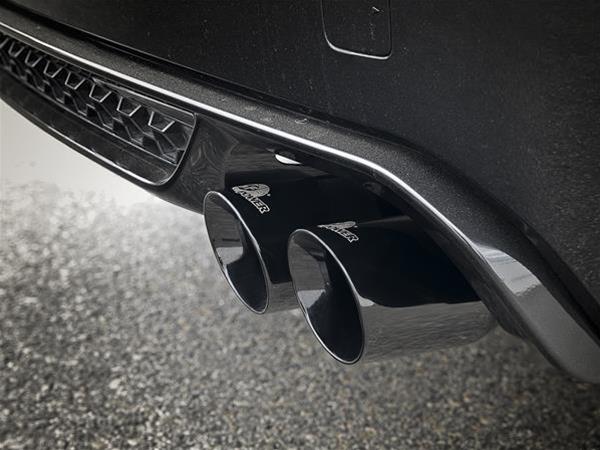 aFe MACH Force-Xp 3.5in. 304 SS C/B Exhaust System 15-18 BMW X5 M (F85) V8-4.4L (tt) - Black Tip thumbnail 3