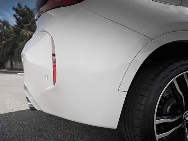 aFe MACH Force-Xp 3.5in. 304 SS C/B Exhaust w/o Muffler 15-18 BMW X5 M V8-4.4L (tt) - Polished Tip thumbnail 6