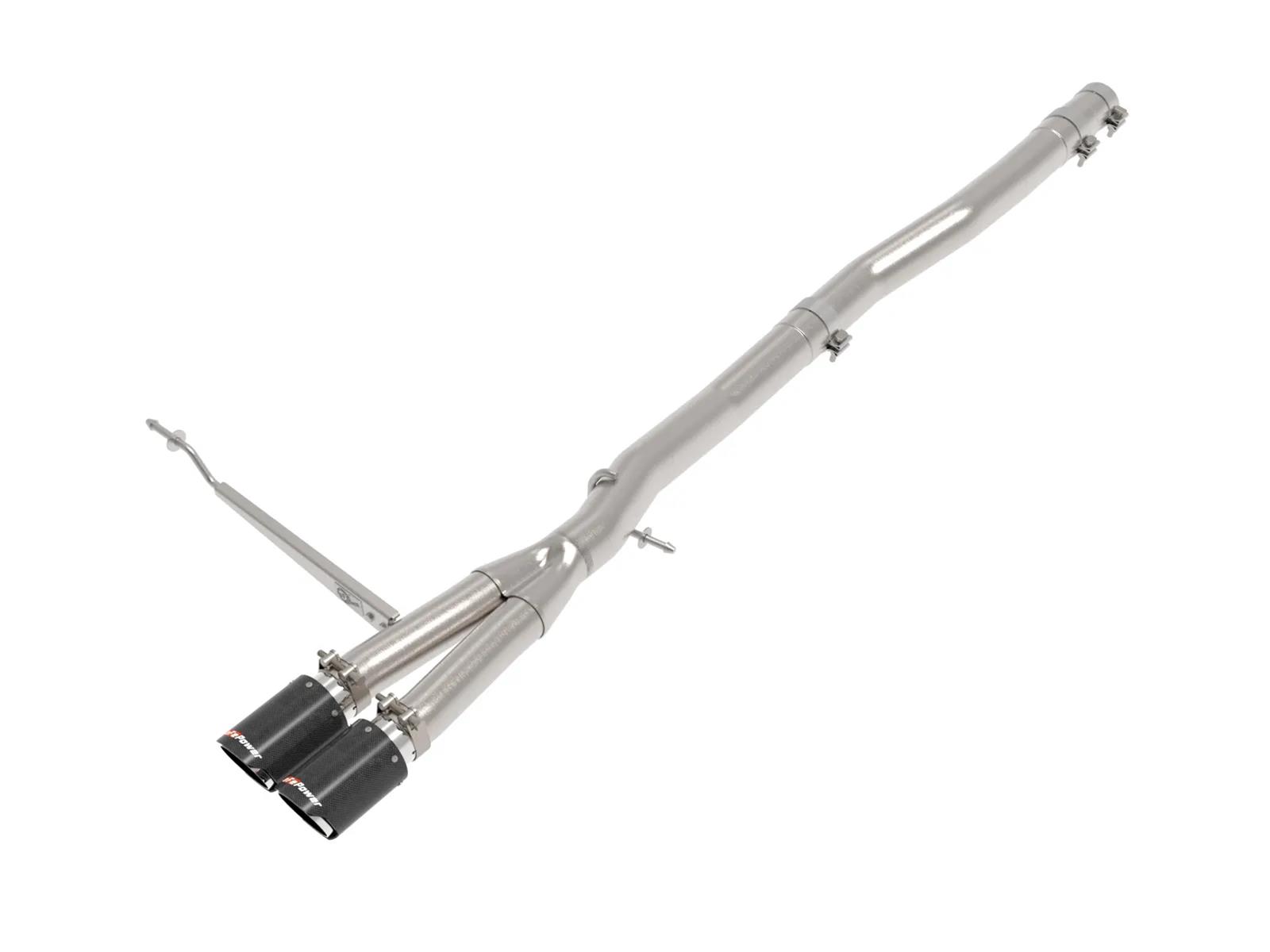 aFe 14-24 Mini Cooper S MACH Force-Xp 3in to 2-1/2in 304SS Cat-Back Exhaust w/ Carbon Fiber Tip thumbnail 8