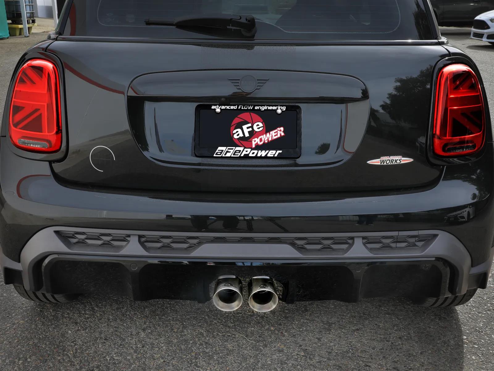 aFe 14-24 Mini Cooper S MACH Force-Xp 3in to 2-1/2in 304SS Cat-Back Exhaust w/ Polished Tip thumbnail 2