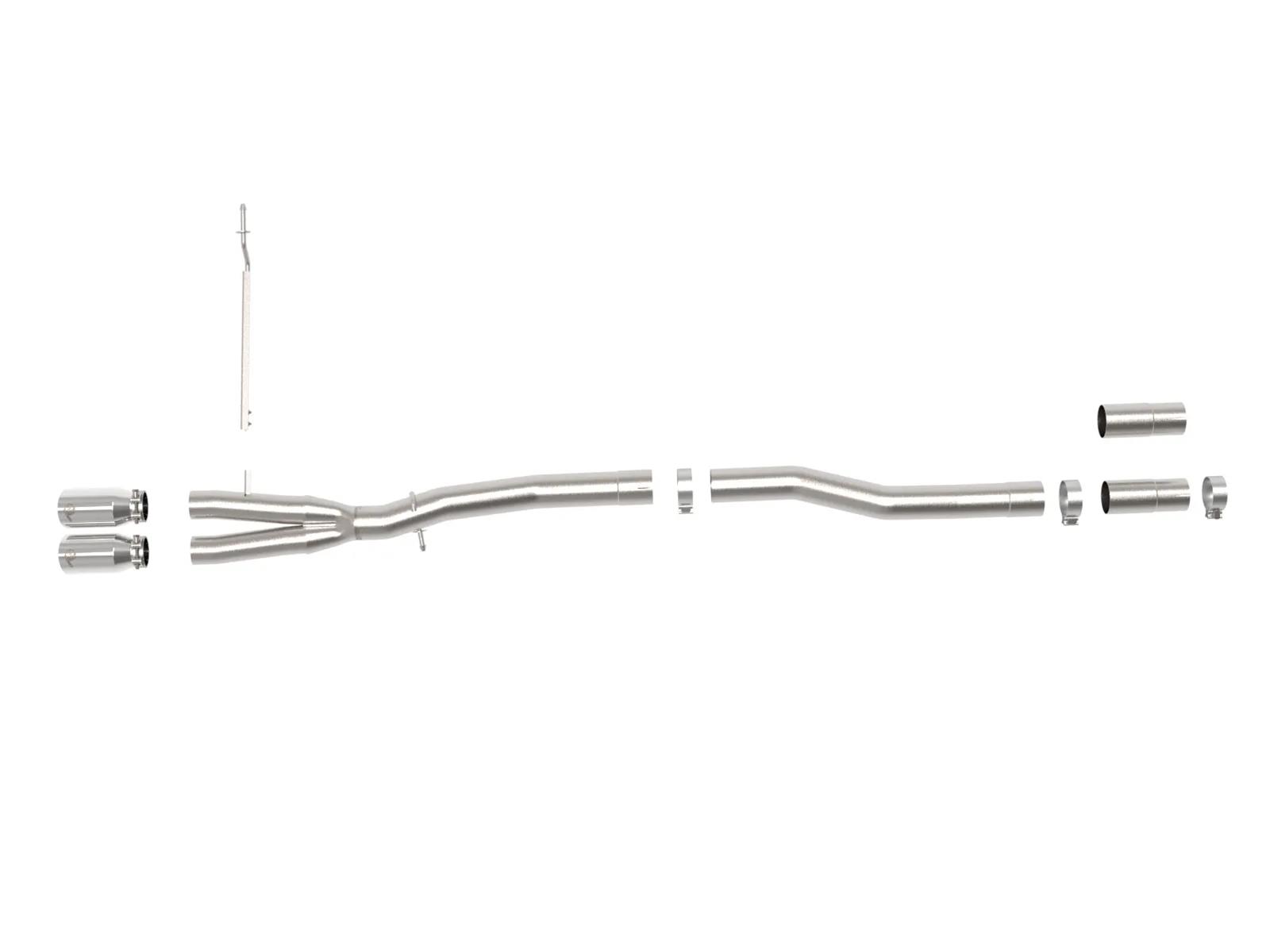 aFe 14-24 Mini Cooper S MACH Force-Xp 3in to 2-1/2in 304SS Cat-Back Exhaust w/ Polished Tip thumbnail 7