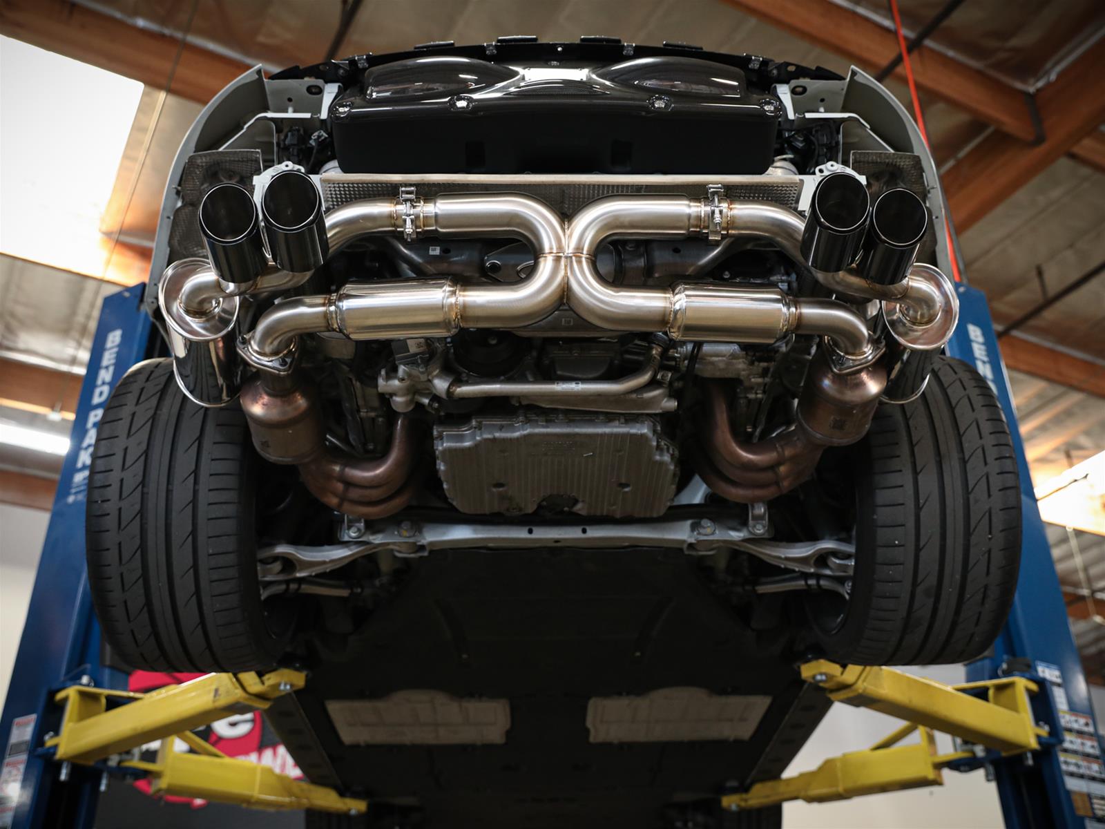 aFe MACH Force-Xp 12-16 Porsche 911 3in to 2.5in 304 SS Cat-Back Exhaust (Excludes Turbo Models)