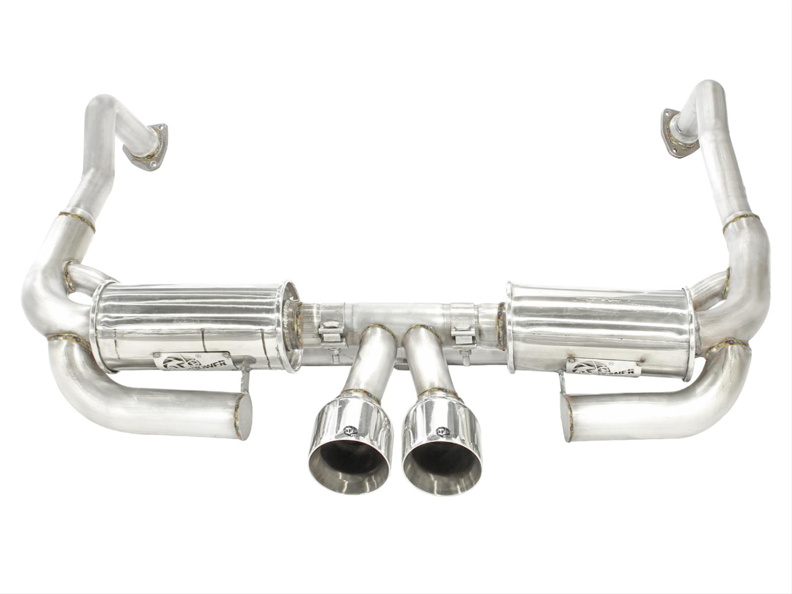 aFe ELITE 05-12 Porsche Boxster S (987.1-987.2) H6 3.4L 304SS Dual Cat-Back w/Dual Polished Tip Exht thumbnail 6