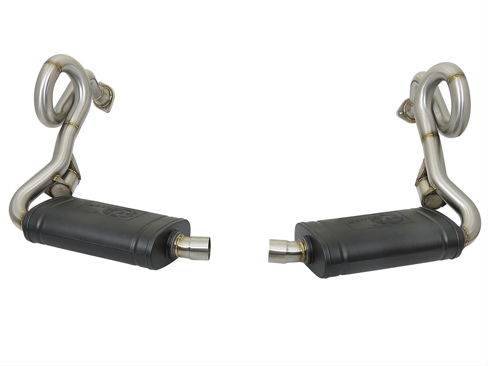 aFe MACH Force XP 13-15 Porsche Cayman S/Boxster S (981) H6-3.4L 2-2.5in. SS Cat-Back Exhaust System thumbnail 6