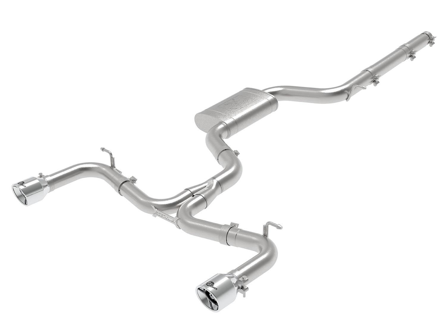aFe MACH Force XP 3in-2.5in SS Exhaust Cat-Back 15-17 Volkswagen GTI (MKVII) L4-2.0L (t) - Polished