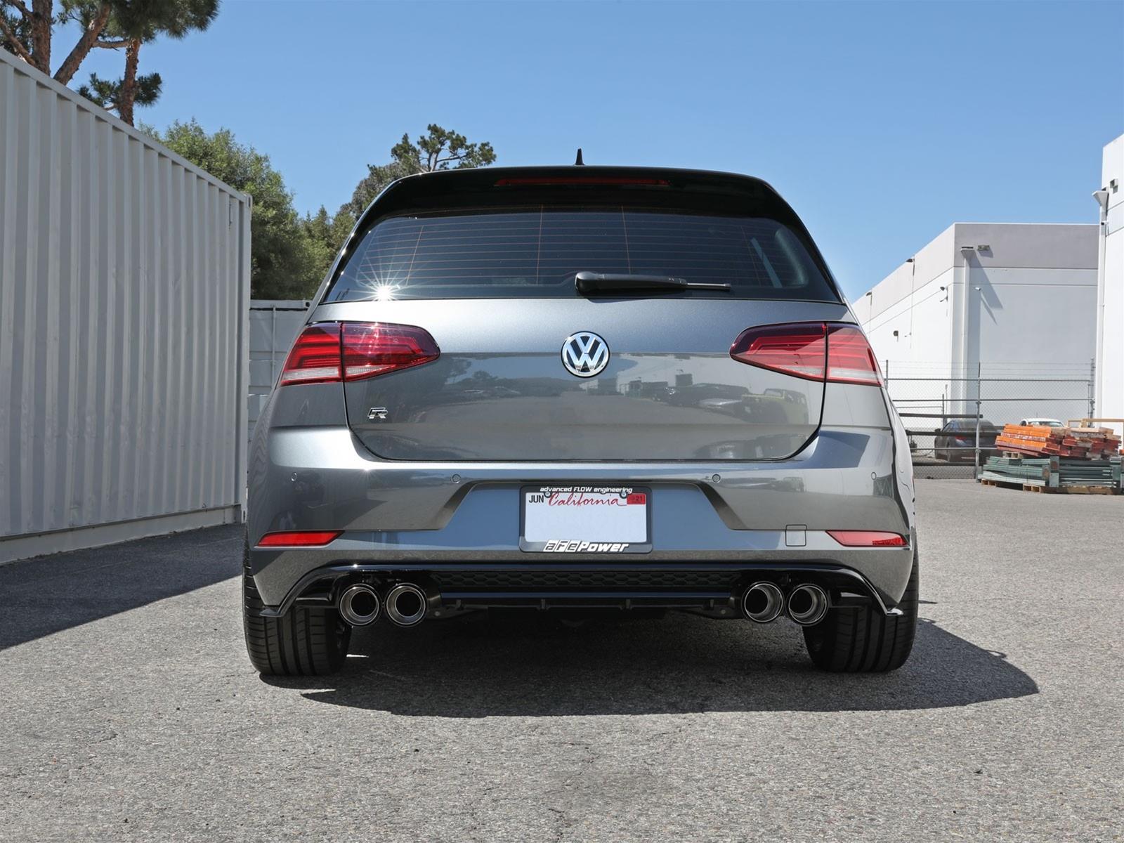 aFe POWER MACH Force-Xp 15-19 Volkswagen Golf R L4-2.0L(T) 304 SS Cat-Back Exhaust System - Carbon thumbnail 2