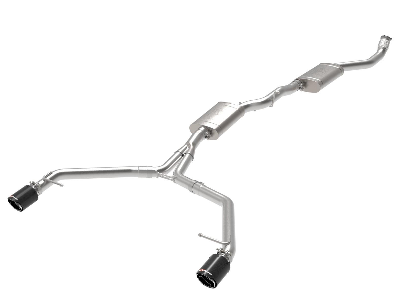 aFe MACH Force-Xp 13-16 Audi Allroad L4 SS Cat-Back Exhaust w/ Carbon Tips thumbnail 6