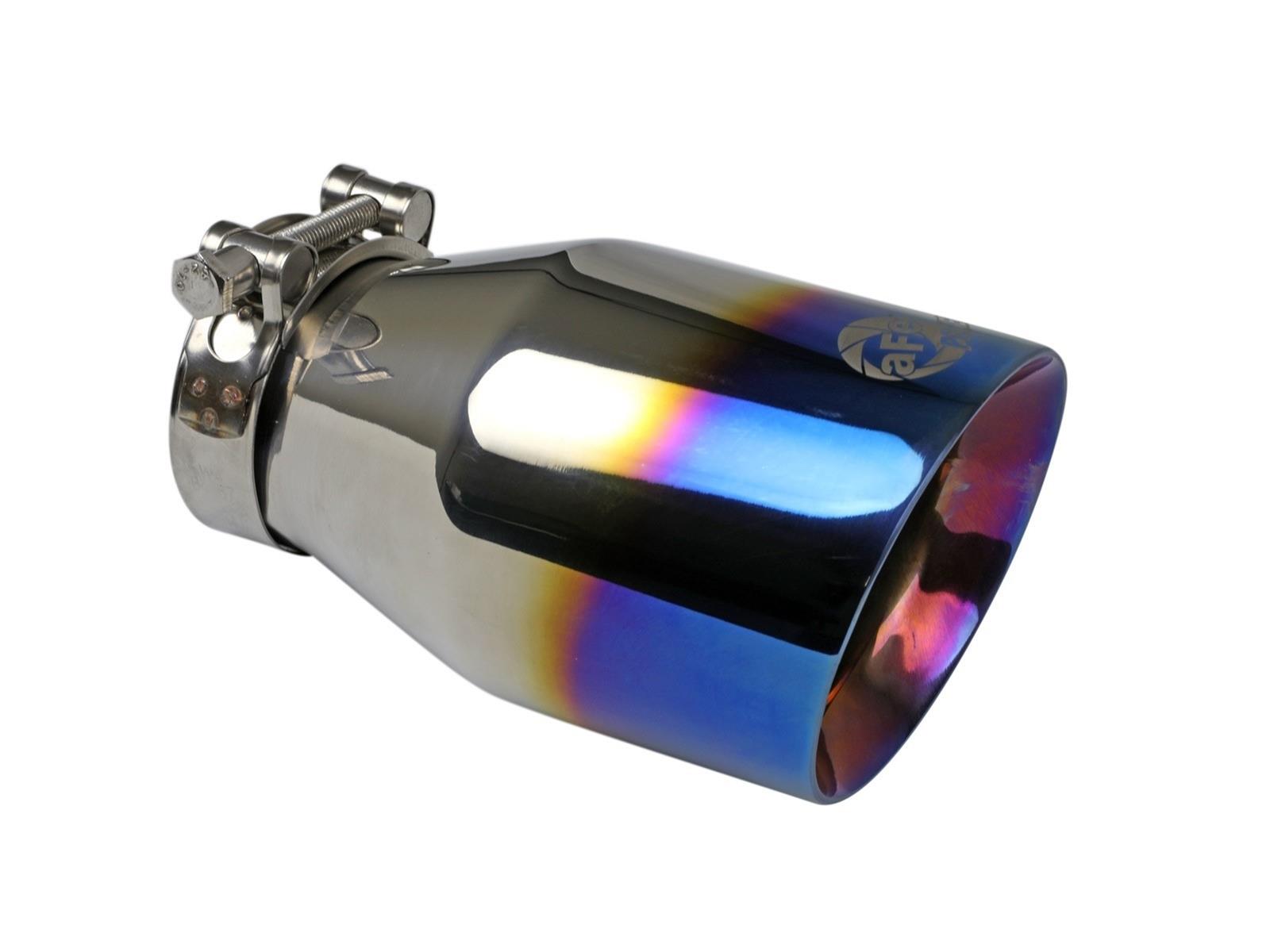 aFe MACH Force-Xp 13-16 Audi Allroad L4 SS Cat-Back Exhaust w/ Blue Flame Tips thumbnail 4