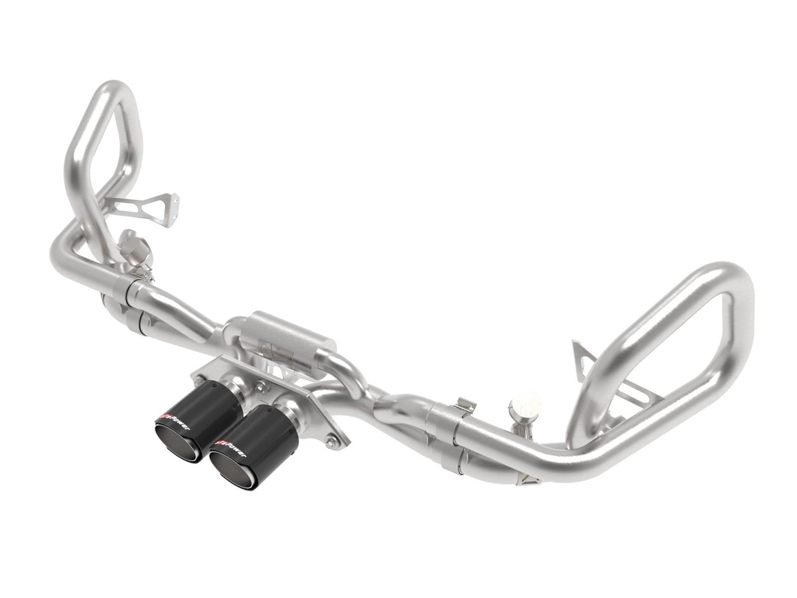 aFe 14-16 Porsche 911 GT3 991.1 H6 3.8L MACH Force-Xp 304 SS Cat-Back Exhaust System w/ Carbon Tips thumbnail 3