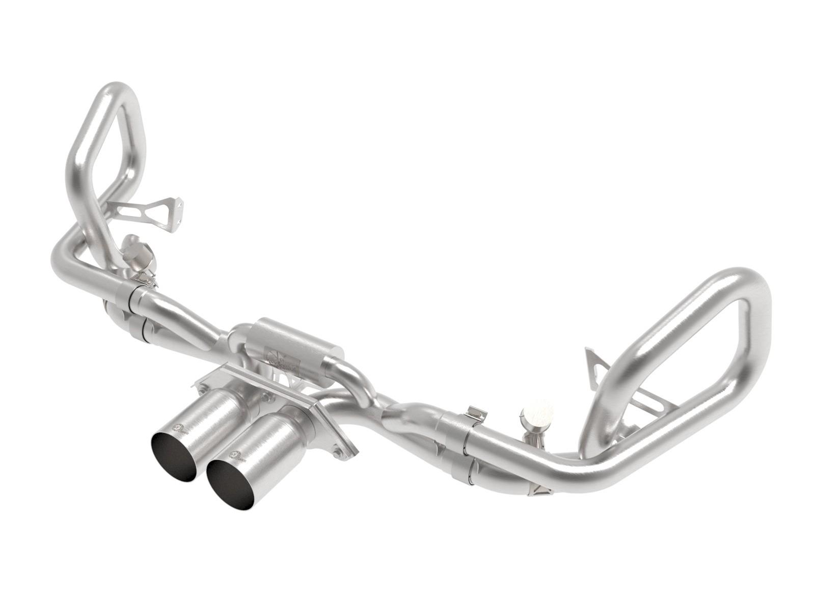 aFe 14-16 Porsche 911 GT3 991.1 H6 3.8L MACH Force-Xp 304 SS Cat-Back Exhaust System w/ Brushed Tips thumbnail 4
