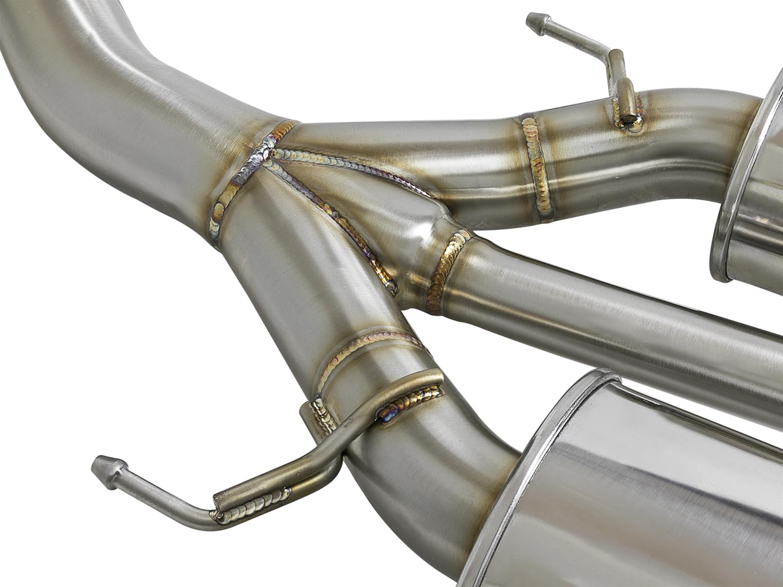 aFe Takeda 3in 304 SS Cat-Back Exhaust w/ Carbon Fiber Tips 17-18 Honda Civic Type R L4 2.0L (t) thumbnail 3