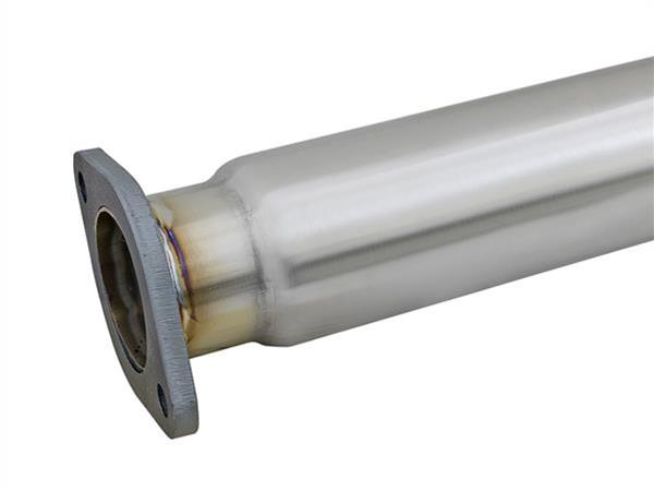 aFe Takeda 3in. to 2.5in. 304 SS C/B Exhaust 08-15 Mitsubishi EVO I4-2.0L (t) - Blue Flamed Tips thumbnail 5