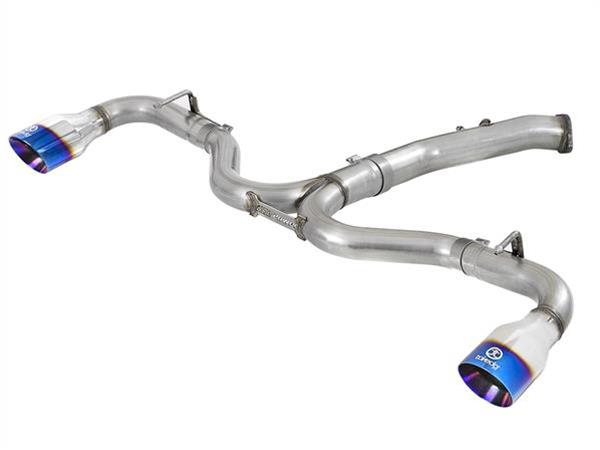 aFe Takeda 3-2.5in 304SS Axle-Back Exh Sys w/Blue Flame Tip 2018 Hyundai Elantra GT Sport I4-1.6L(t) thumbnail 4