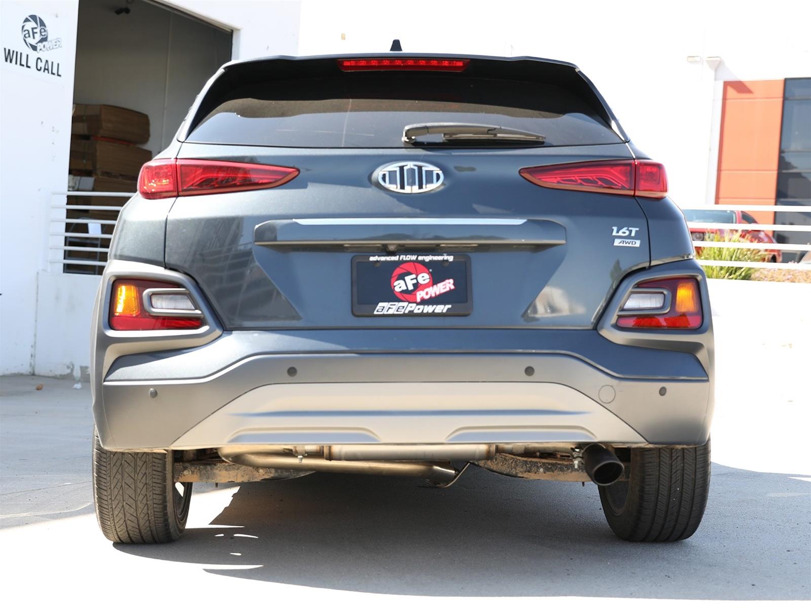 aFe Takeda 2.5in 304 SS Axle-Back Exhaust w/ Black Tips 18-22 Hyundai Kona L4-1.6L (t) AWD thumbnail 3