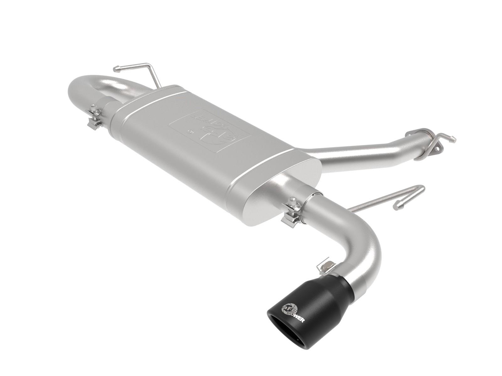 aFe Takeda 2.5in 304 SS Axle-Back Exhaust w/ Black Tips 18-22 Hyundai Kona L4-1.6L (t) AWD thumbnail 5