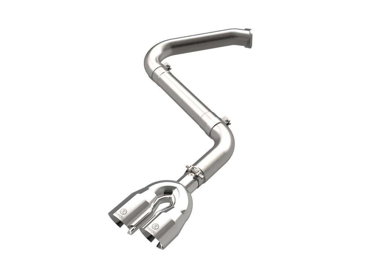 AFE Power Exhaust Systems 49-37045-P Takeda 3 IN 304 Stainless Steel Axle-Back w/ Polished Tip Hyundai Elantra N Line 21-25 L4-1.6L (t)