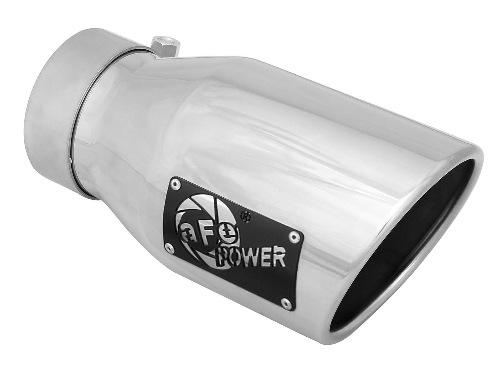 aFe 2021+ Jeep Gladiator V6-3.0L (td) Vulcan Series 3in 304 SS DPF-Back Exhaust System - Polishd Tip thumbnail 5
