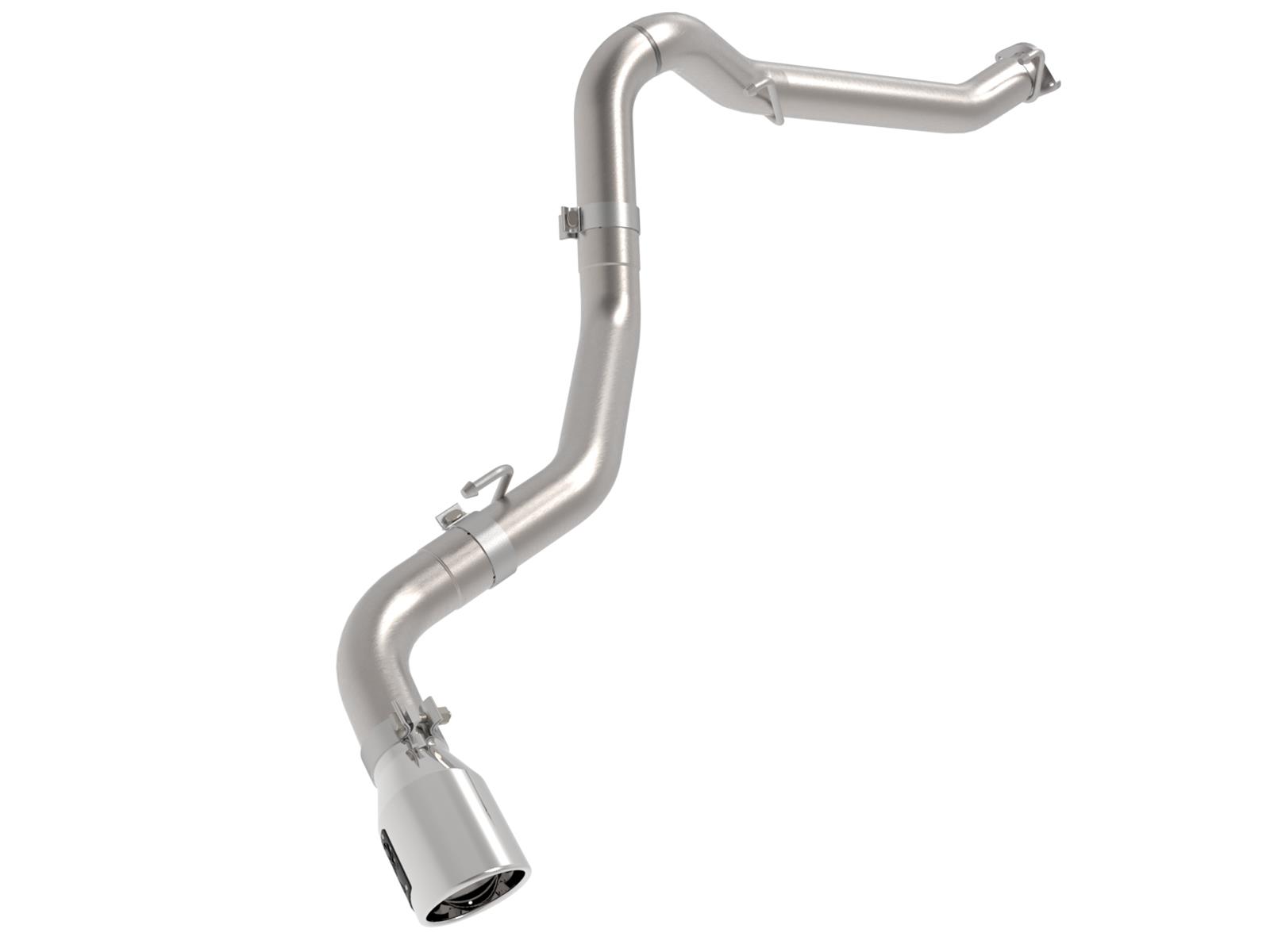 aFe 2021+ Jeep Gladiator V6-3.0L (td) Vulcan Series 3in 304 SS DPF-Back Exhaust System - Polishd Tip thumbnail 6