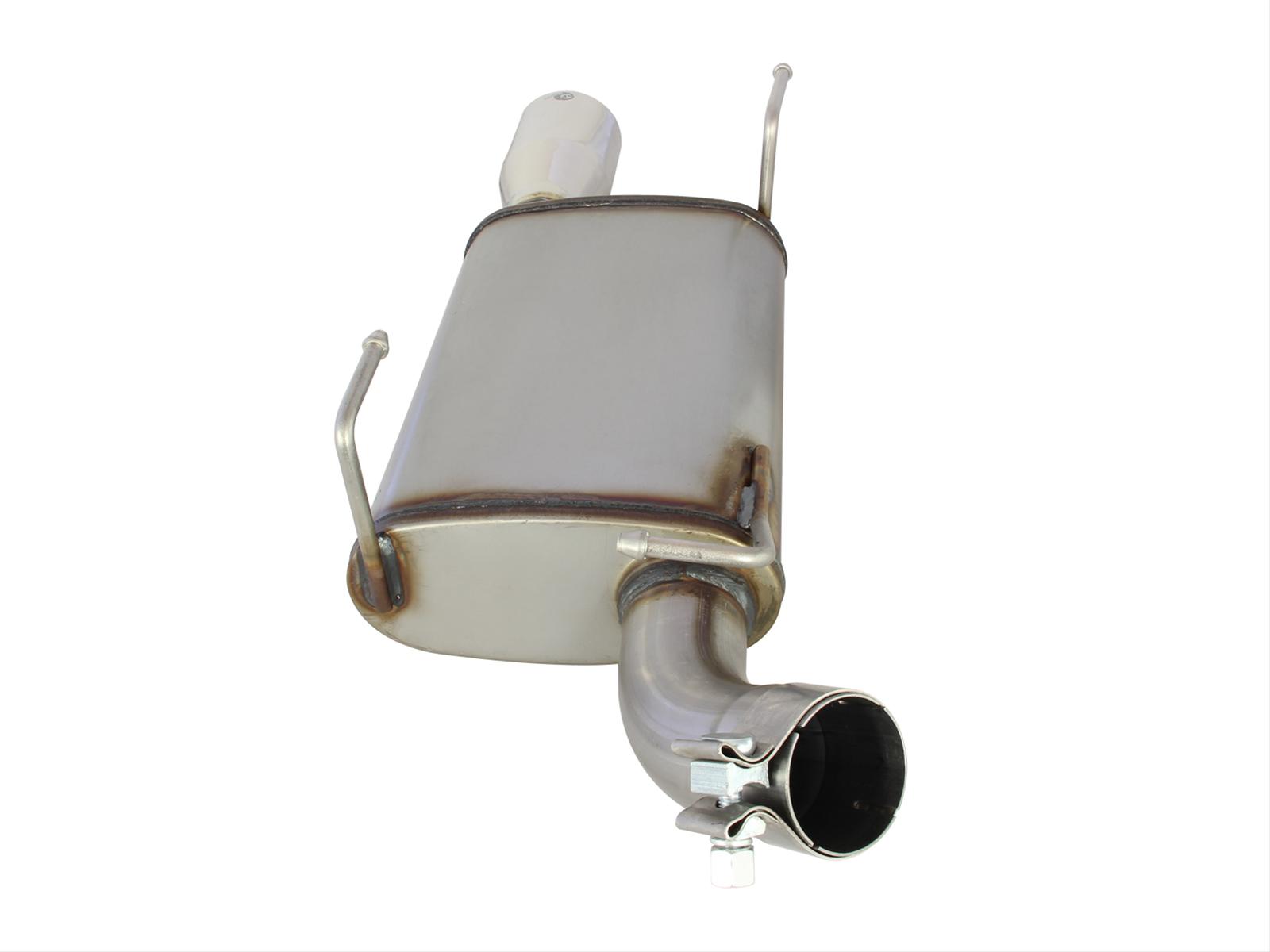 aFe Axle-Back Exhaust 2.5in 409SS w/Polished Tip 05-09 Ford Mustang V6 4.0L thumbnail 5