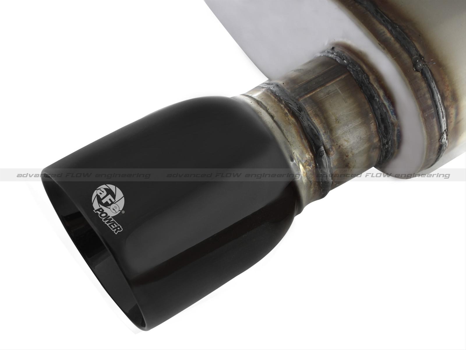 aFe MACH Force XP Cat-Back Exhaust 3in SS w/ Black Tips 11-14 Ford Mustang GT V8 5.0L thumbnail 4