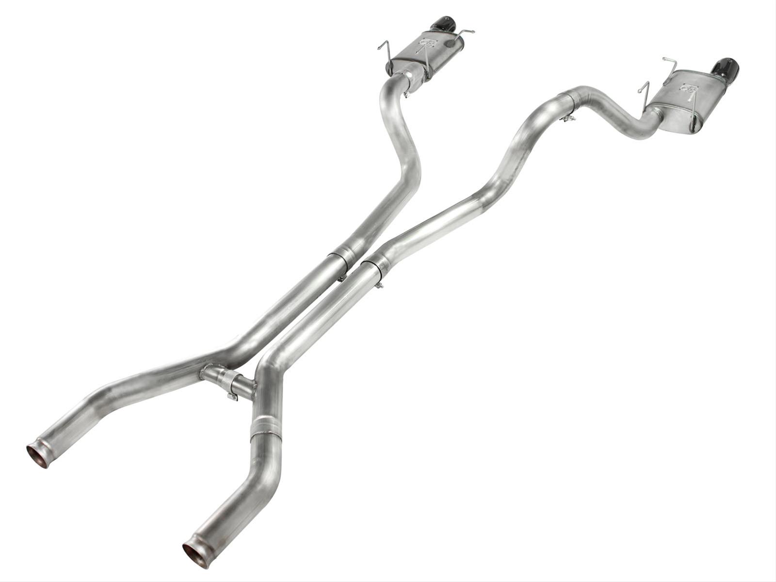 aFe MACH Force XP Cat-Back Exhaust 3in SS w/ Black Tips 11-14 Ford Mustang GT V8 5.0L thumbnail 6