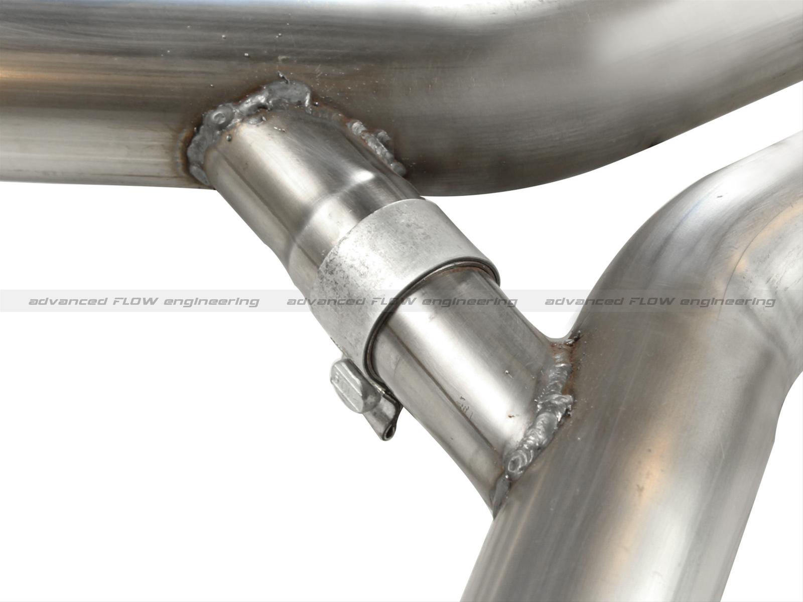 aFe MACH Force XP Cat-Back Exhaust 3in SS w/ Black Tips 11-14 Ford Mustang GT V8 5.0L thumbnail 3