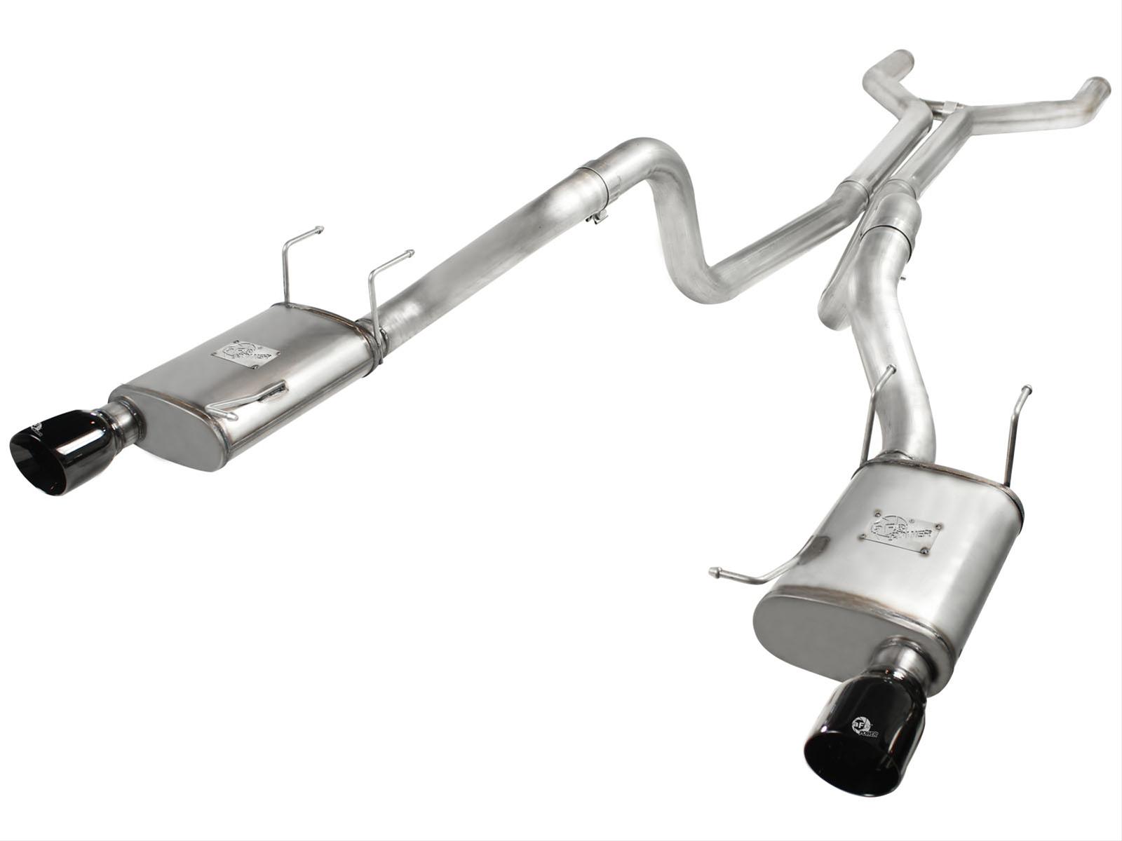 aFe MACH Force XP Cat-Back Exhaust 3in SS w/ Black Tips 11-14 Ford Mustang GT V8 5.0L thumbnail 7
