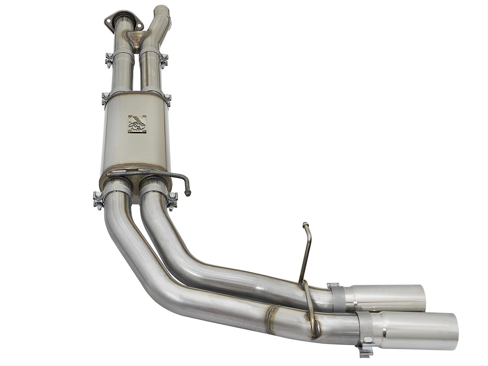 aFe POWER Rebel Series 3in 409 SS Cat Back Exhaust w/ Polished Tips 17 Ford F-150 Raptor V6-3.5L thumbnail 8
