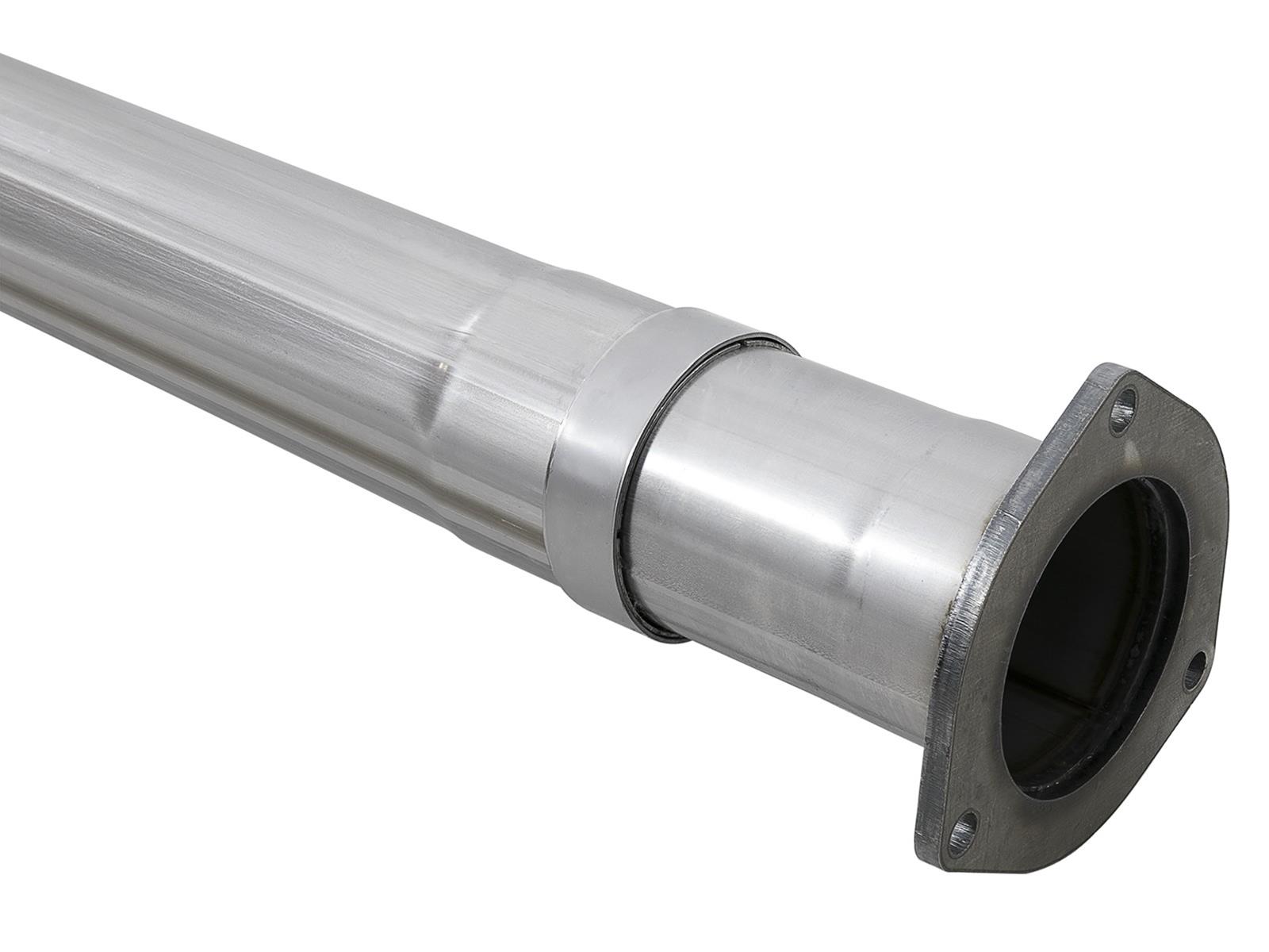 aFe Power 15-16 Ford F250/F350 6.7L Diesel Rebel XD 4in 409 SS DPF-Back Exhaust System - Black Tips thumbnail 3