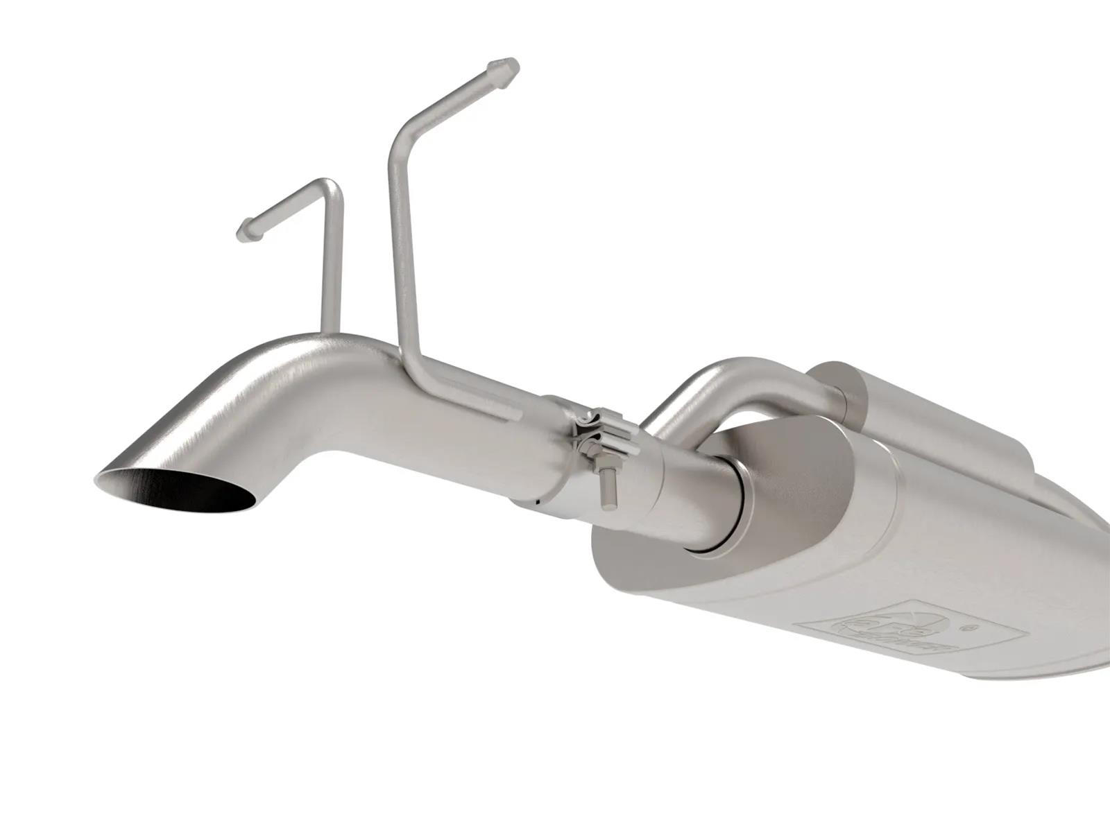 aFe 2024+ Ford Ranger L4-2.3L (t) Rock Basher 2.5in 409SS Cat-Back Exhaust thumbnail 6