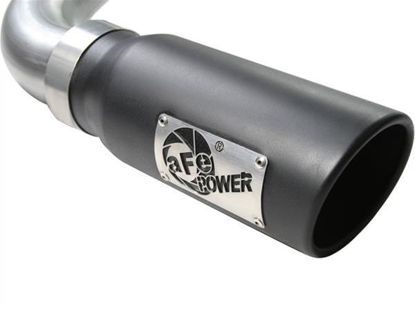 aFe MACH Force XP Exhaust SS-409 Cat-Back w/ 304SS Black Tip 04-07 GM Trucks 1500 V6/V8 thumbnail 3
