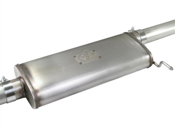 aFe MACH Force XP Exhaust SS-409 Cat-Back w/ 304SS Black Tip 04-07 GM Trucks 1500 V6/V8 thumbnail 5