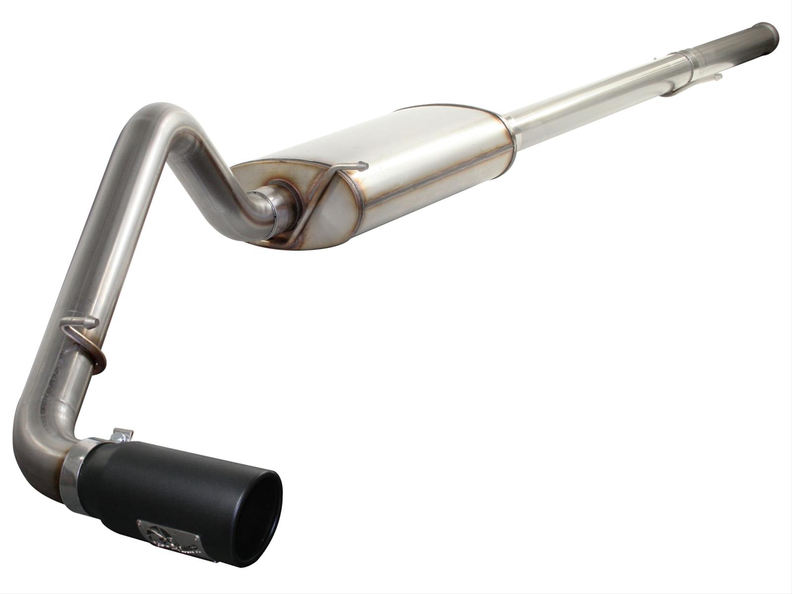 aFe MACH Force XP Exhausts Cat-Back SS-409 EXH CB GM Trucks 1500 09-12 V8 (blk tip)