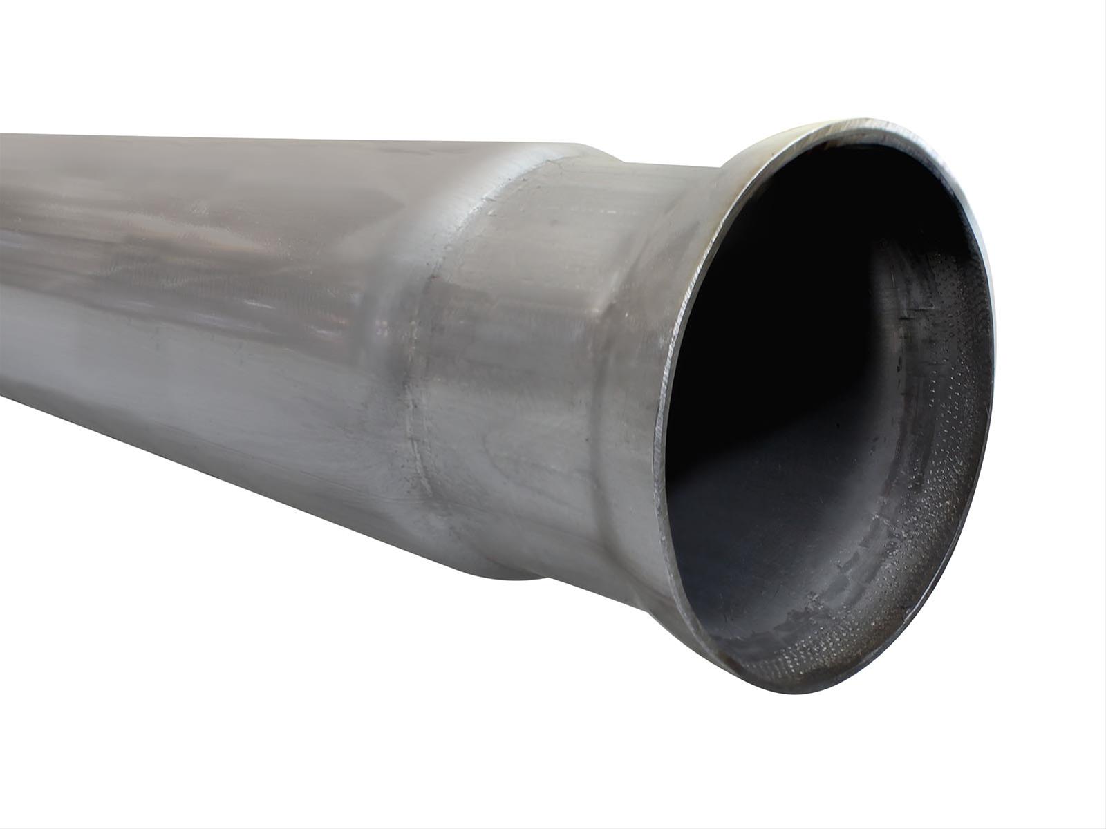 aFe Mach Force XP Exhaust Systems 49-44057-B Systems, XP, Cat-back, Single In/Dual Out, Stainless Steel, Natural, Split Side Exit, Black Powdercoated Tips, Chevrolet, GMC, Kit thumbnail 4
